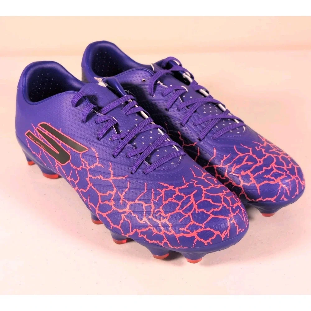 Skechers SKX 1.5 FG Soccer Cleats Purple Mens Size 8.5 Football Boots 252017
